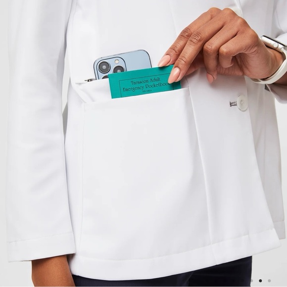 Figs Bellevue short lab coat - xxl - Picture 3 of 10